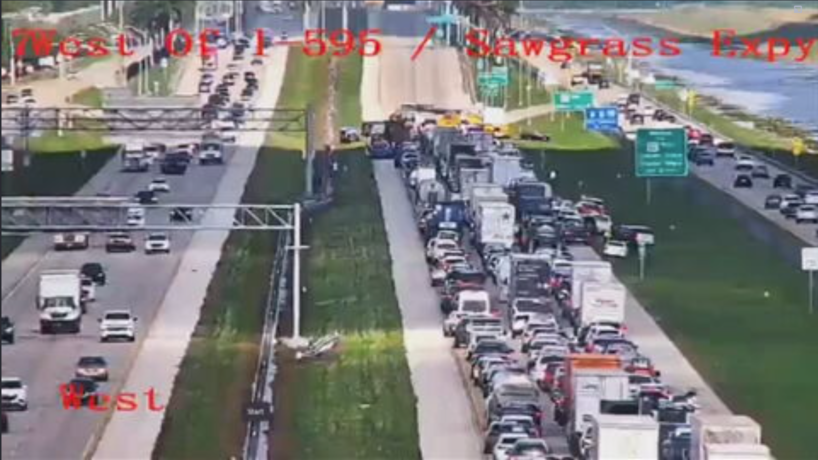 BSFR: 1 person airlifted in stable condition after crash involving pick-up truck, semi-truck - WSVN 7News | Miami News, Weather, Sports