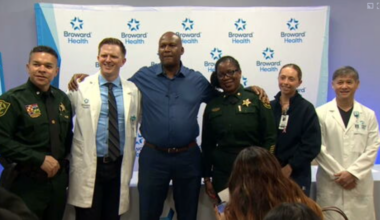 BSO deputy reunites with team that saved him from a medical emergency - WSVN 7News | Miami News, Weather, Sports