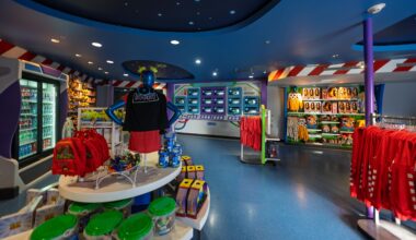 Inside the Refreshed Buzz Lightyear's Space Ranger Spin Photos Store at Tomorrowland