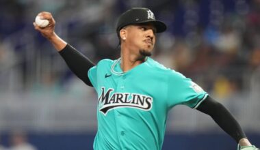 Pérez outpitches Misiorowski as Marlins top Brewers 5-3 to stop 4-game slide