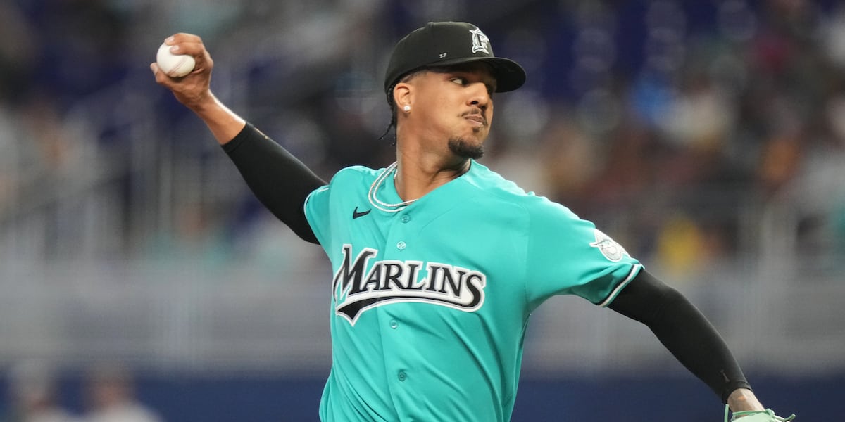 Pérez outpitches Misiorowski as Marlins top Brewers 5-3 to stop 4-game slide
