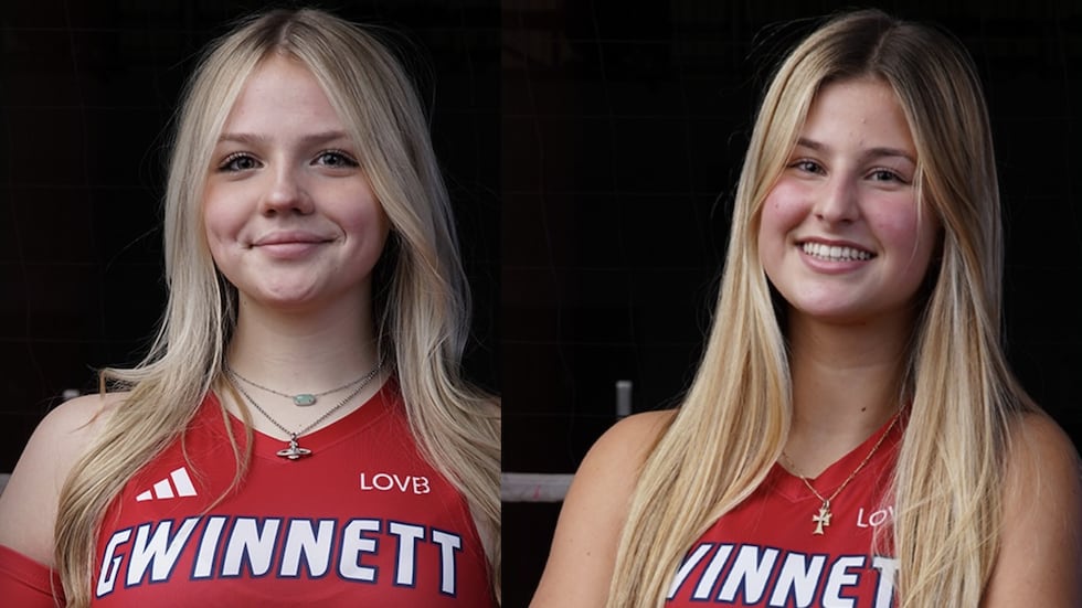 Jaylyn Fehr (left) and Charlotte Martin (right)