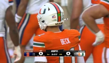 Dulac Reveals One Reason Steelers 'Like' Miami QB Carson Beck