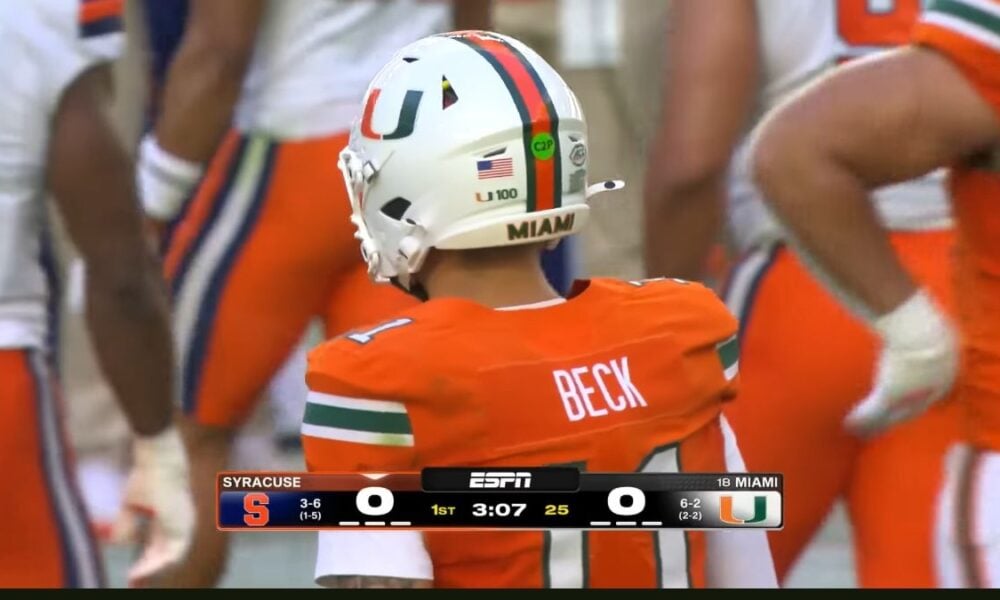 Dulac Reveals One Reason Steelers 'Like' Miami QB Carson Beck