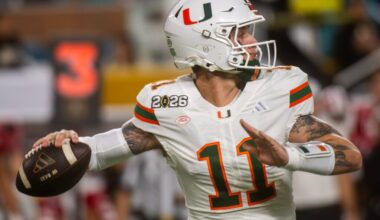 Cardinals, Dolphins To Host Miami QB Carson Beck