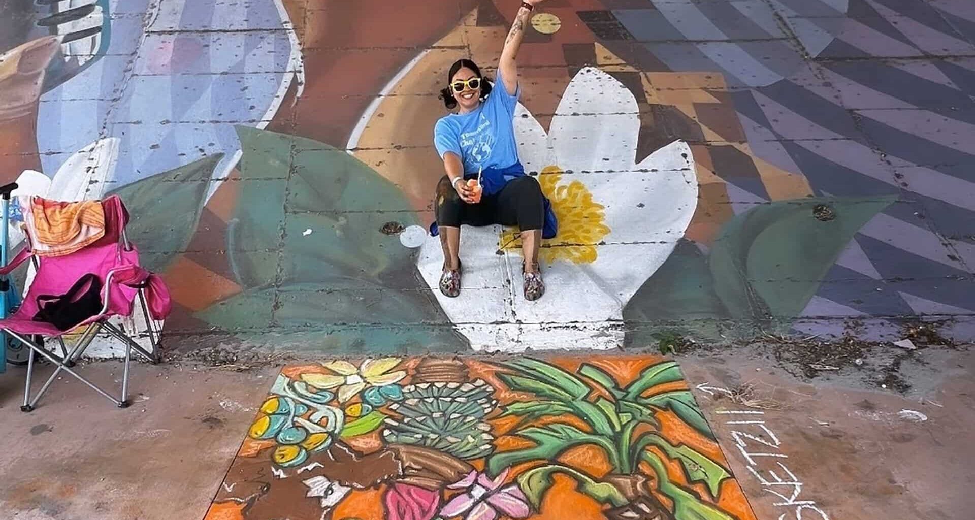 25+ local artists come together for 4th Annual Tampa Bay Chalk Festival in St. Pete