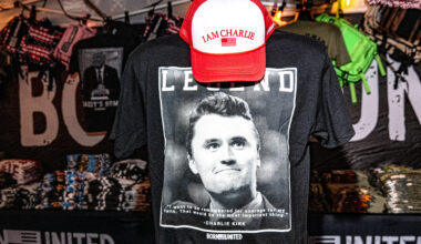 Charlie Kirk memorabilia