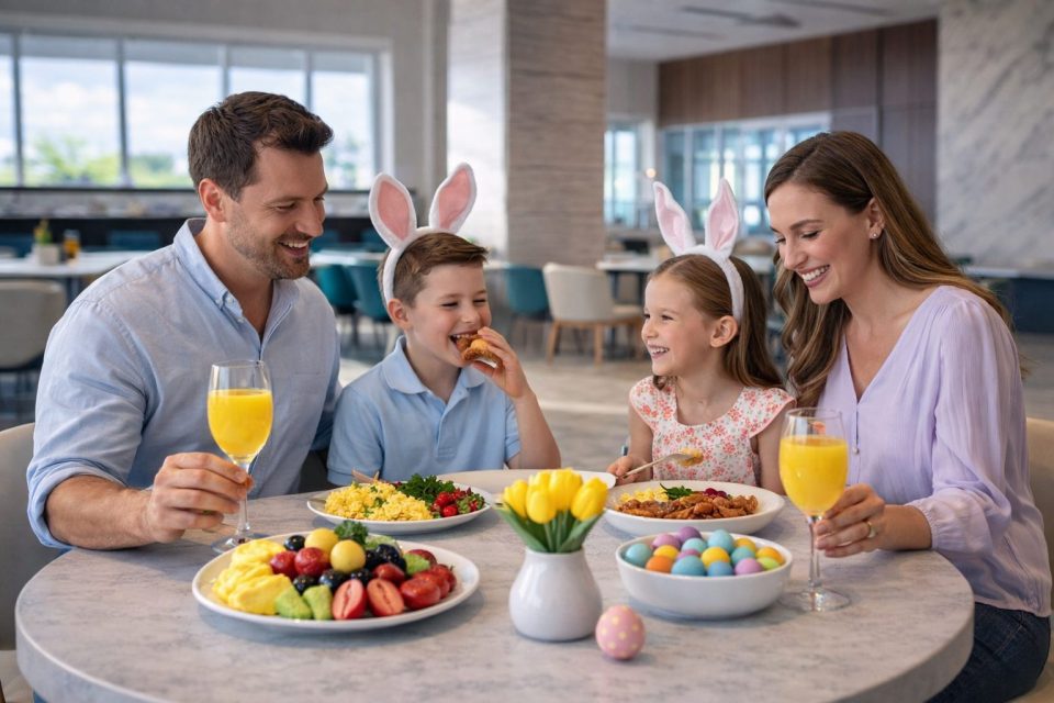 Easter Brunch Buffet at Radiant 166 | Marriott Fort Lauderdale Airport