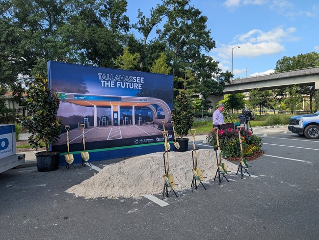 City’s PowerTLH EV Fast-Charging Station Opens – Tallahassee Reports