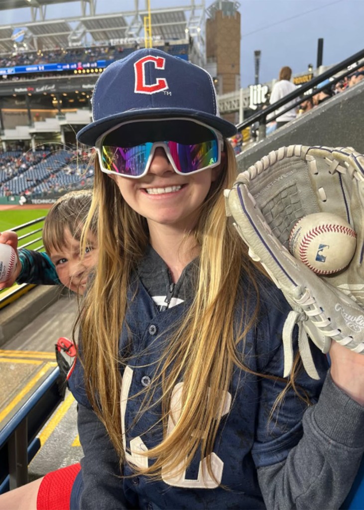 A young Cleveland Guardians fan went viral after an adult male fan took a home run ball from her during Monday's game against the Tampa Bay Rays. 