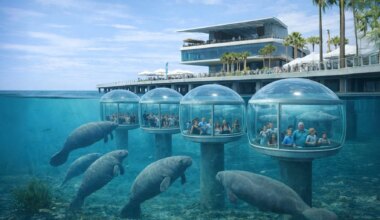 $250 million St. Pete Pier expansion revealed with underwater manatee viewing pods, amphitheater