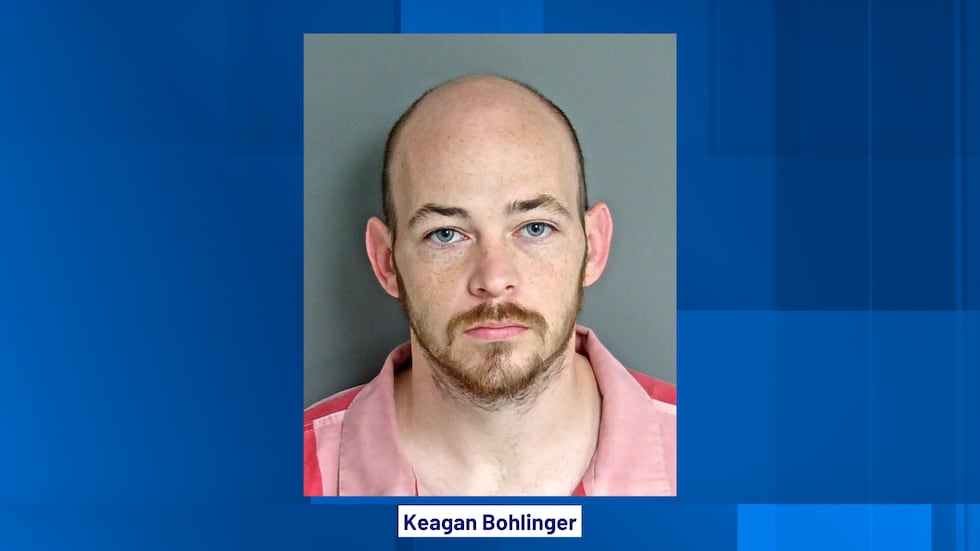 Mugshot of Keagan Bohlinger