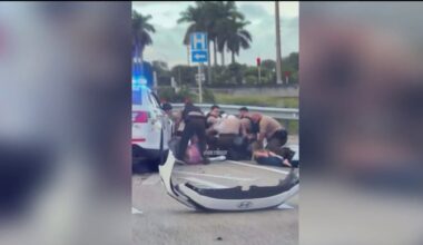 Driver strikes multiple Miami-Dade deputies while fleeing traffic stop – NBC 6 South Florida