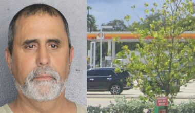 Man accused of firing gun at Hollywood gas station