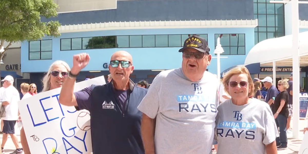 Florida Man visits Tropicana Field, home of the Tampa Bay Rays
