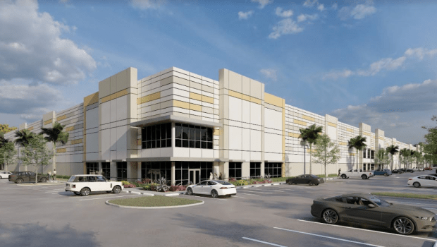 Philadelphia-based EQT Exeter is wrapping up work on its 1.2-million-square-foot Orlando Apopka Commerce Center. (Photo courtesy of EQT Exeter.)
