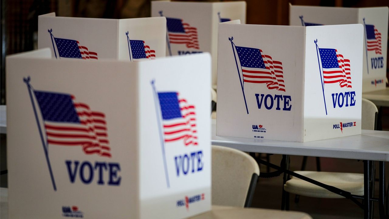 Voters took to the polls in several Pasco County communities Tuesday. (AP Photo/Matt Rourke, File)