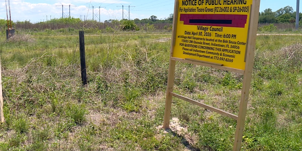 Indiantown proposed data center plans scrapped as village sets record straight on undeveloped land