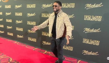 FAMU's Marching 100 attend special red carpet screening of "Michael" in Tallahassee