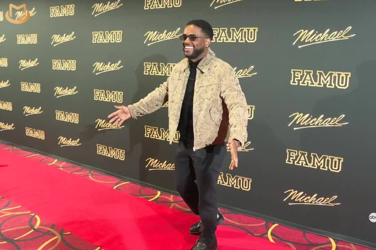 FAMU's Marching 100 attend special red carpet screening of "Michael" in Tallahassee