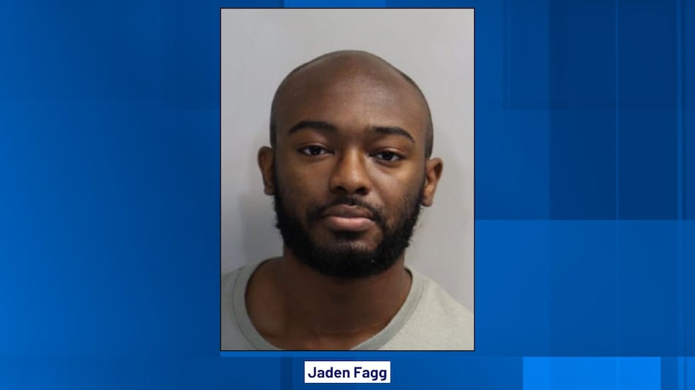 Jaden Fagg was arrested Wednesday and faces several counts of possession of generated child...