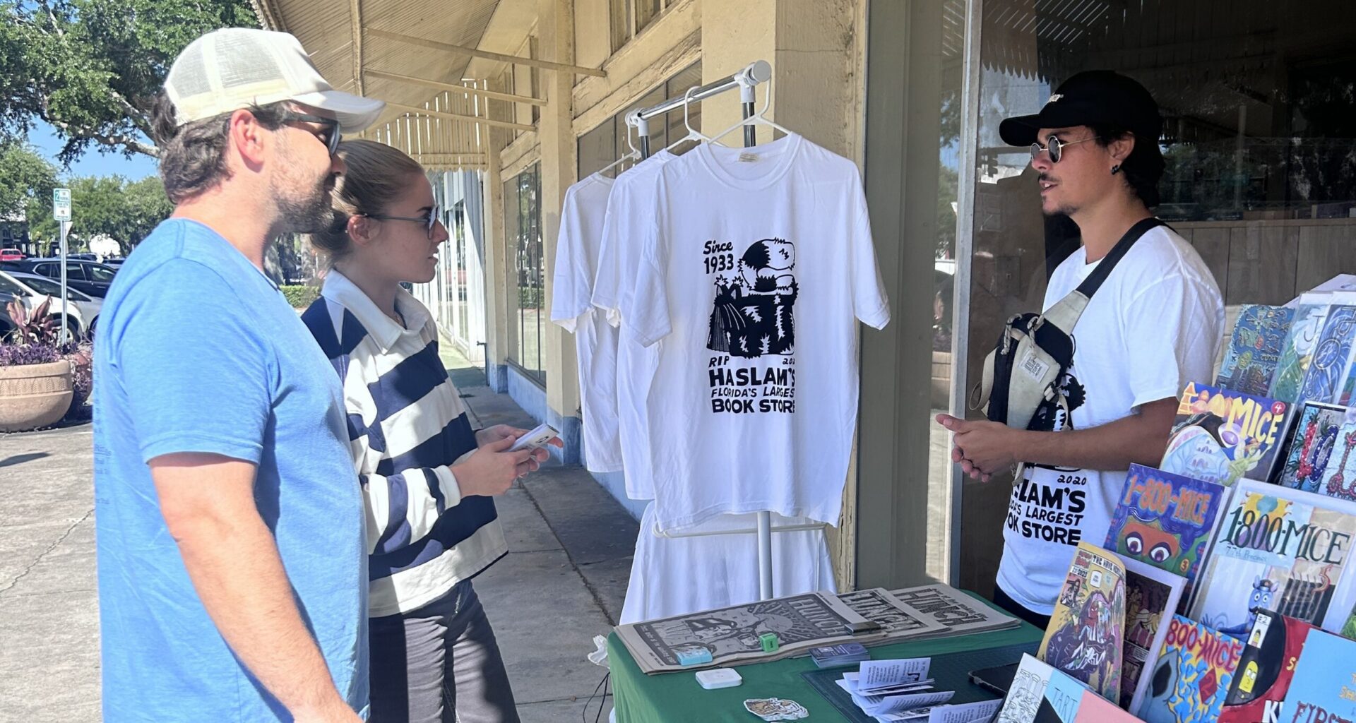Why a T-shirt and ‘zine maker wants to re-open Haslam’s