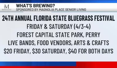 What’s Brewing - 24th annual Florida State Bluegrass Festival