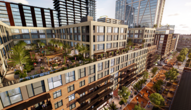 Gasworx tops out largest residential building