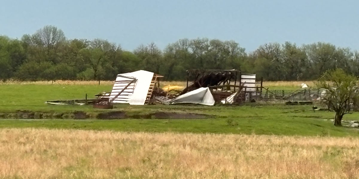 Structures damaged, power lines down in Miami County after severe storms