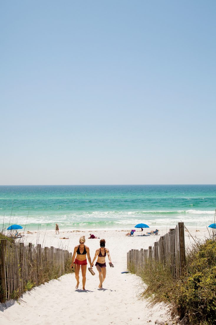 Sand and sun on Florida's shore