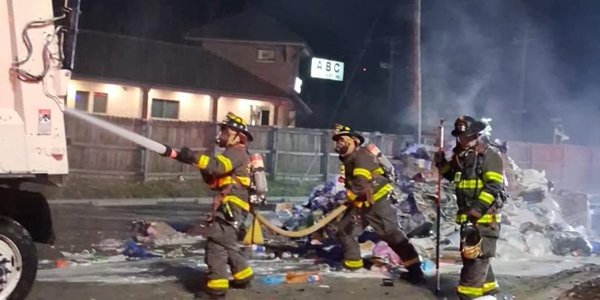 Lithium batteries likely cause of Jacksonville trash truck fire