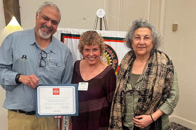 Coral Gables Rotarians are introduced to Wildlife SOS