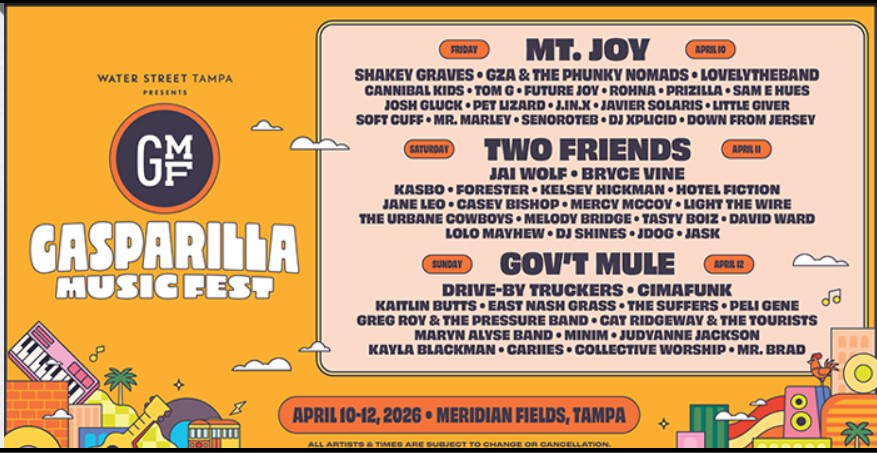 Gasparilla Music Festival - St Pete Catalyst