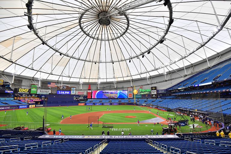 Tropicana Field reopens after Hurricane Milton as Rays secure homecoming win