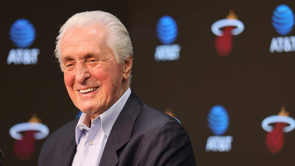 Pat Riley isn’t retiring, and says he still has eyes on another Heat title run – NBC 6 South Florida
