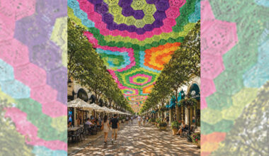Art to flutter above Giralda again