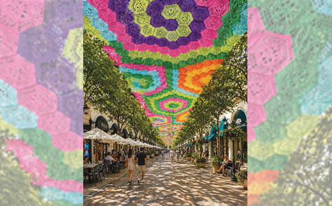 Art to flutter above Giralda again