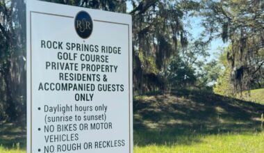 Rock Springs Ridge Golf Course has not been used it more than a decade. (Spectrum News 13/Sarah Winkelmann)