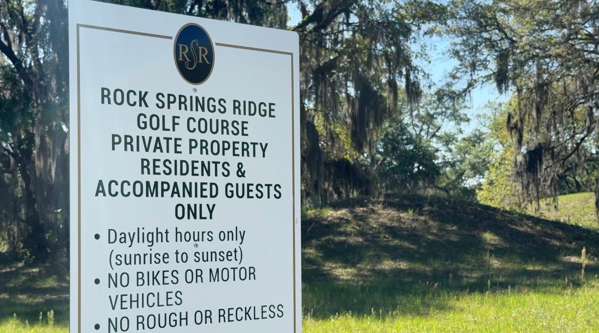 Rock Springs Ridge Golf Course has not been used it more than a decade. (Spectrum News 13/Sarah Winkelmann)