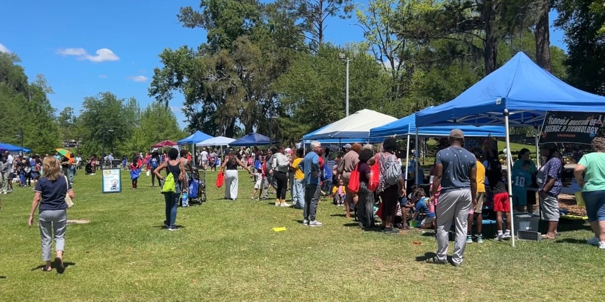 KidsFest brings big crowds and smiles to Cascades Park Saturday