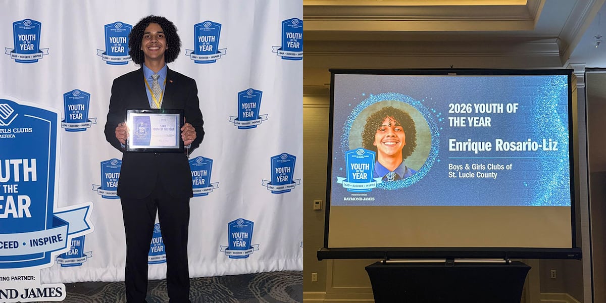 St. Lucie County teen named Florida Youth of the Year by Boys & Girls Clubs and advances to regionals