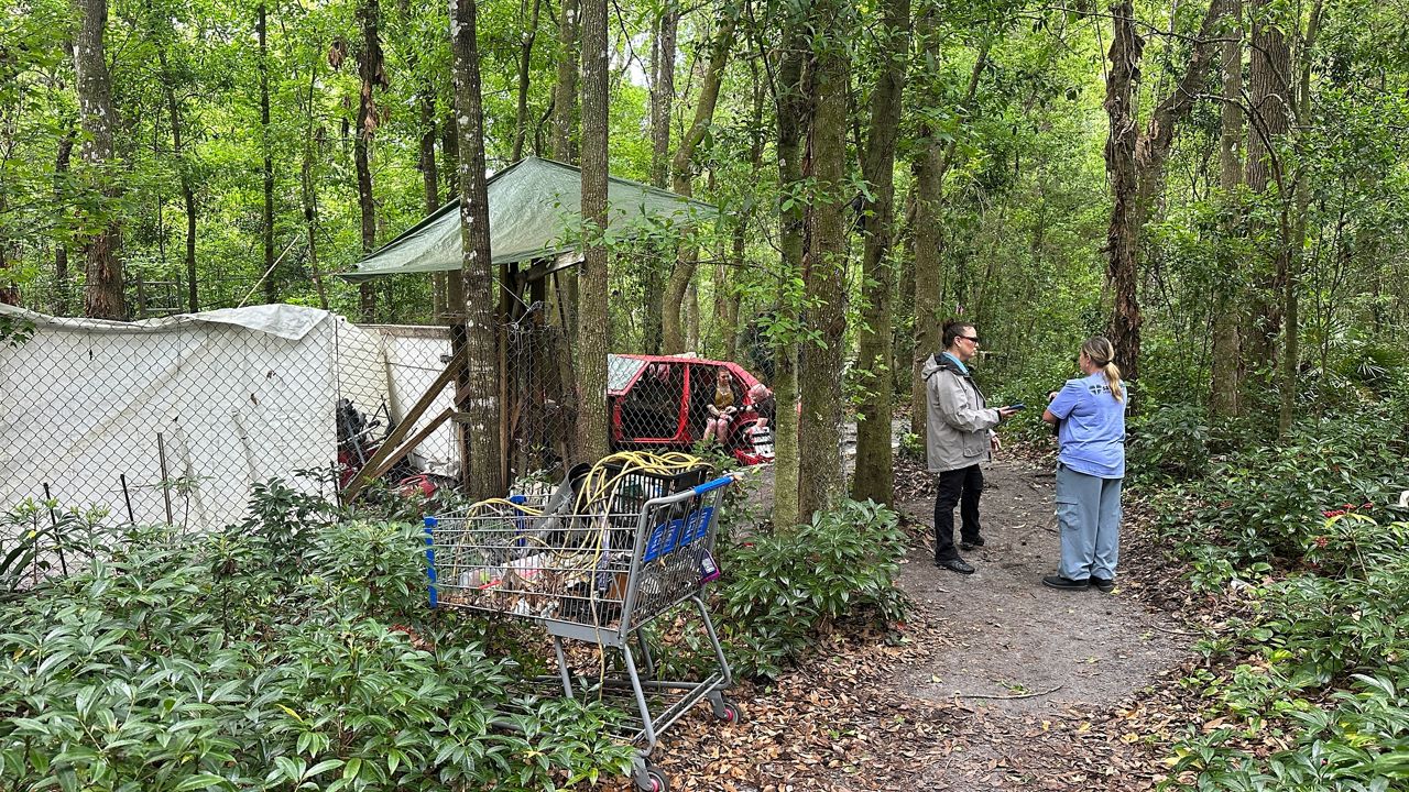Samaritan Resource Center and True Health launch Street Medicine Initiative to expand healthcare access for unsheltered neighbors. (Spectrum News/Massiel Leyva)