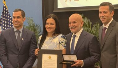 Jackson Health CEO Carlos Migoya gets the key to Coral Gables