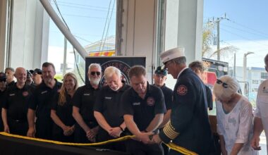 Fort Myers Beach fire station opens as merger bill referendum looms - FORT MYERS