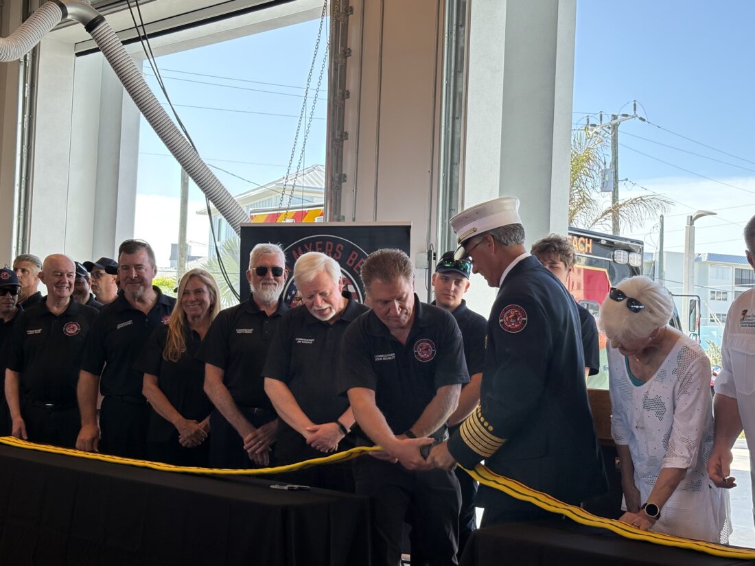 Fort Myers Beach fire station opens as merger bill referendum looms - FORT MYERS