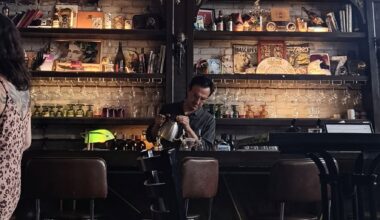 Espresso by day and wine by night in one beautiful space