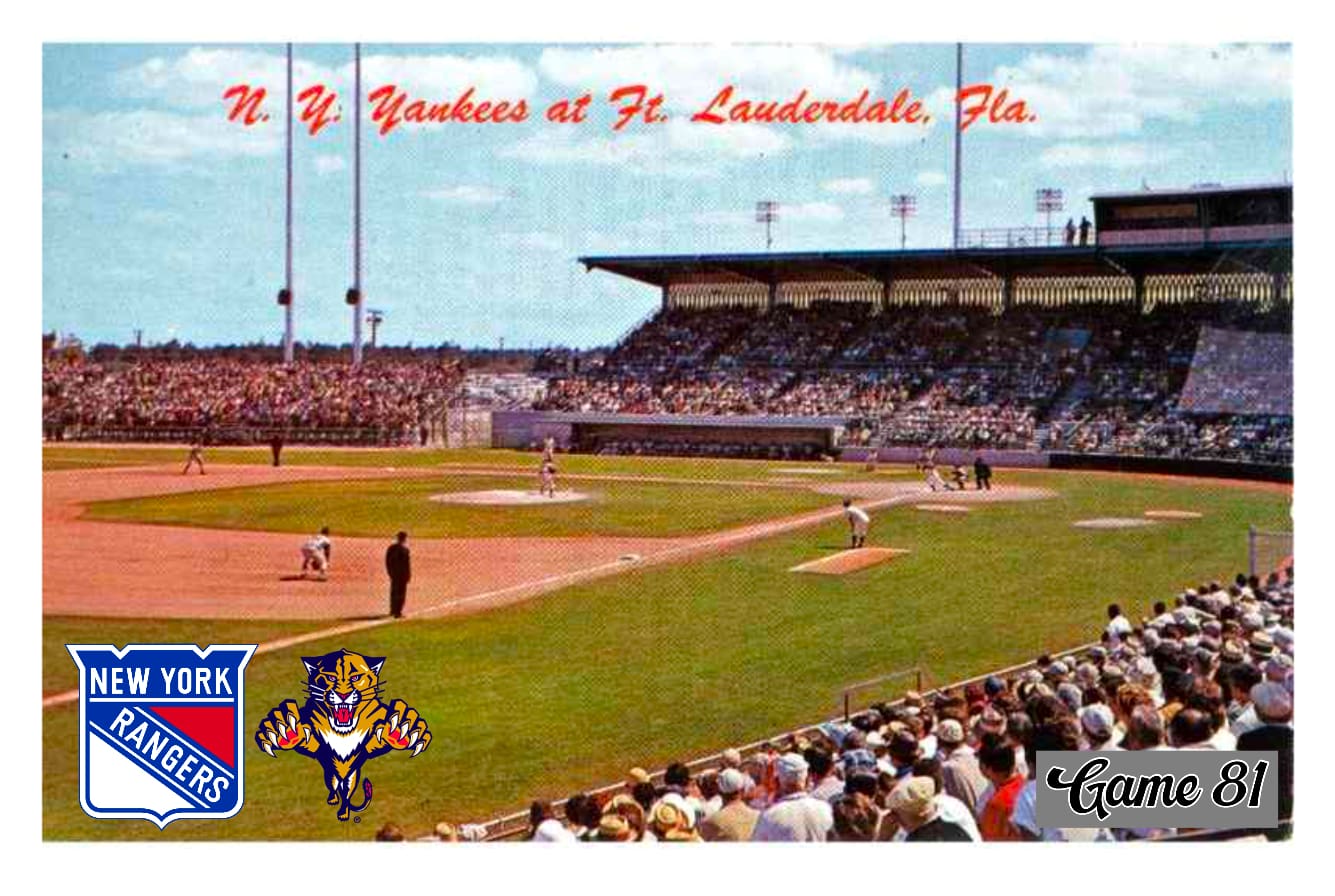 Reinhardt Spoils Quick’s Finale, Panthers Beat Rangers