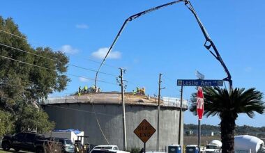 City of Ocoee updates new reclaimed water tank construction hours