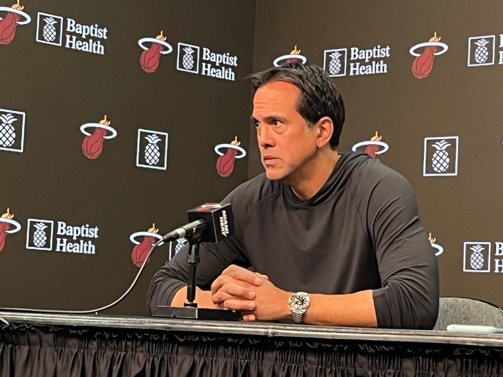 Miami Heat hold season-ending media session at Kaseya Center
