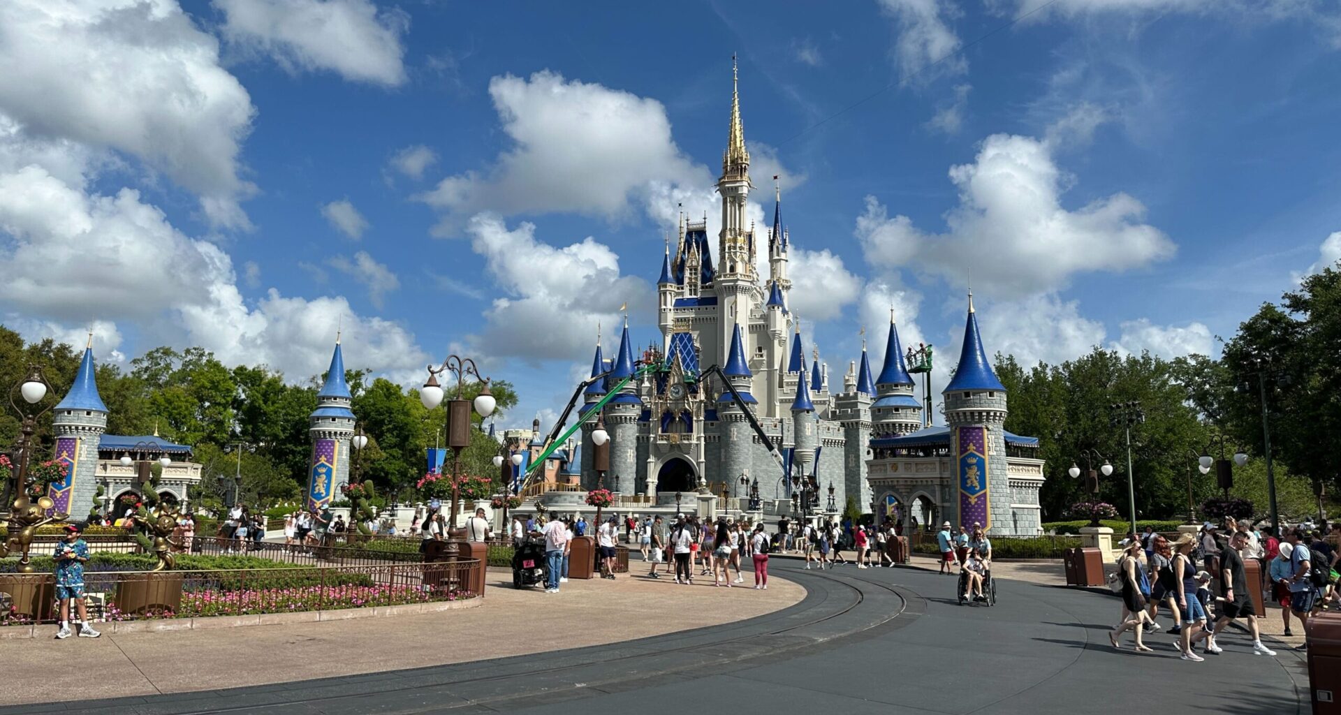 Cinderella Castle Painting Update